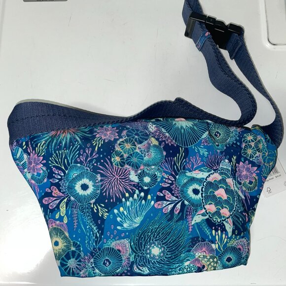 Sakroots On the Go Sling Belt Bag Royal Blue Seascape - Picture 2 of 2